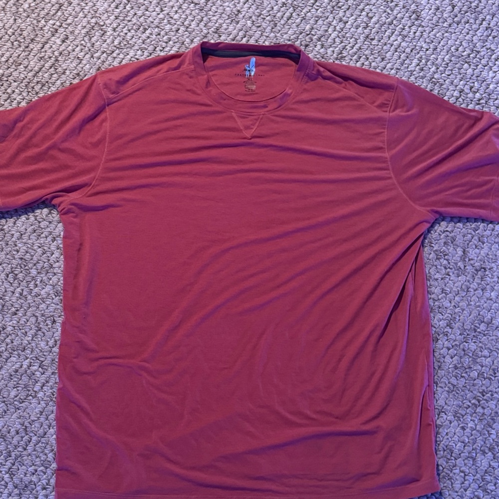 johnnie-O Coral Short Sleeve Tee